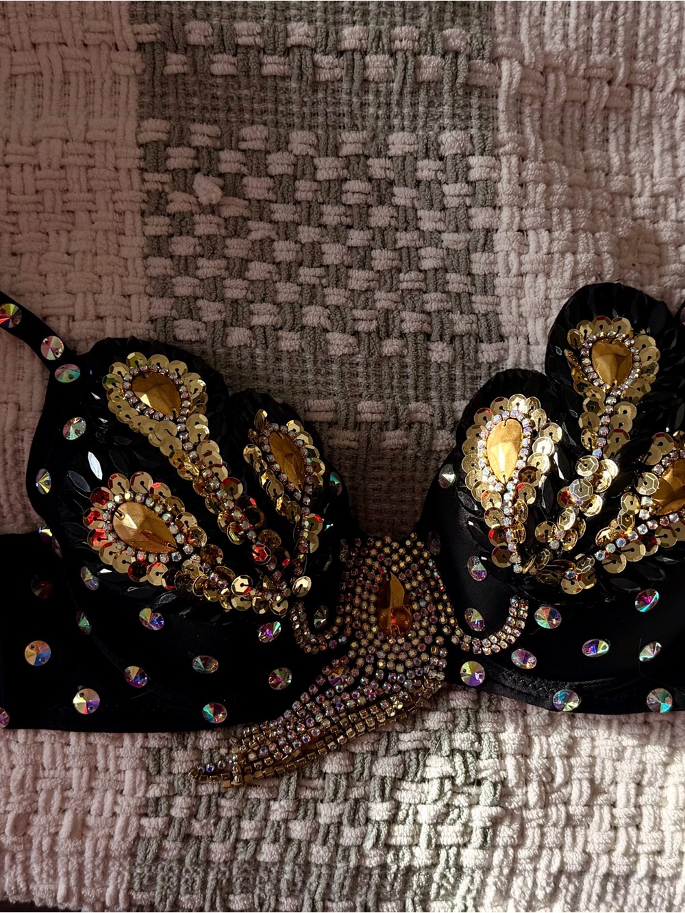 Lumi Shop Black Treasure Carnival Bra ✨